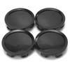 Wheel Center Cap 74.5mm Outside Diameter 70mm Inner Diameter 4pcs Highlight Black Wheel Cover Center Cover