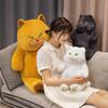 Simulation Kitten Doll Plush Toy Cat Doll Girl Soothing Pillow Children's Doll Doll