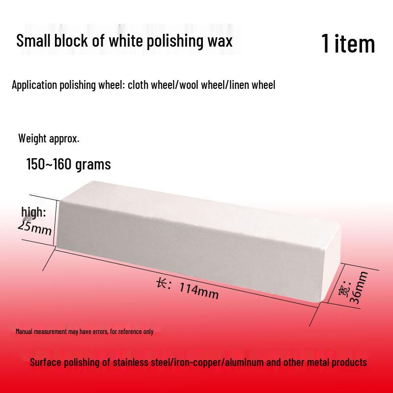 Metal, Glass, Marble & Jade Polishing Paste - White & Green Waxes for Wood & Stainless Steel