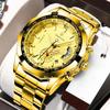 Fashion Automatic Movement Watch Men's Calendar Waterproof Luminous Non-mechanical Watch Large Dial