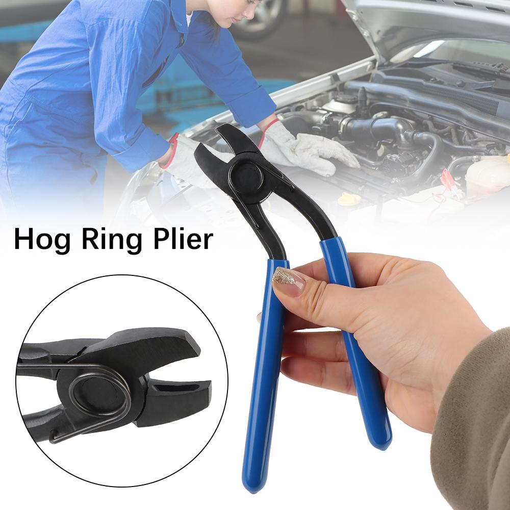 Special Pliers Arched Ring Caliper Curved Hog Ring Plier Open Angled Closing Spring Garage Removal Tools Motorcycle Accessories
