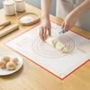 40*50cm Large Silicone Baking Mat Non Slip Pastry Dough Mat Pie Crust Rolling Mat Fondant Placemat Oven Liner with Measurement