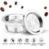 Stainless Steel Reusable Coffee Capsules Reusable Coffee Capsule Cup Filter Compatible with LAVAZZA