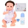 18 Inches Realistic Newborn Baby Boys Dolls Lifelike Full Vinly Body Washable Baby Doll with