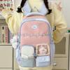 Children's Schoolbags Elementary School Students Girls' Junior High School Students' Letters and High Looking Backpacks