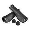 Bike Handlebar Grips Aluminium Alloy and Rubber Anti Skid Bicycle Handles for Cycling Replacement
