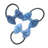 Daily Lovely Best Blue Simple Mini Ribbon Hair Band 10P Colors Are Sent Randomly