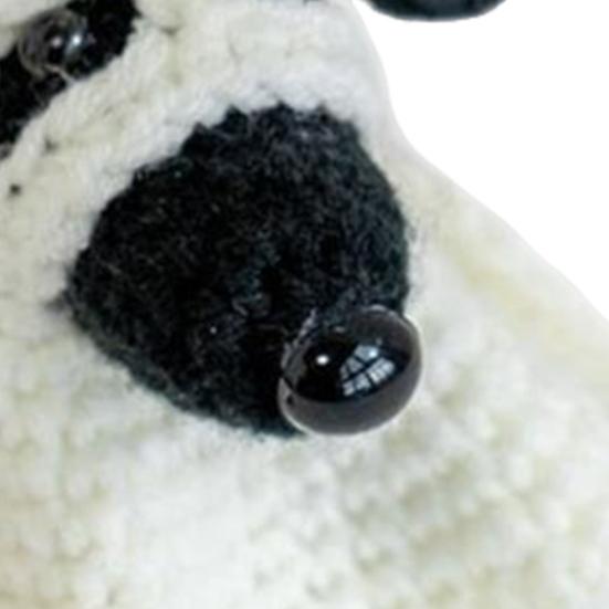 1/2Pcs Halloween Crochet Ghost Dog Doll Mini Handmade Knitting Pumpkin Ghost Puppy Doll Home Office Desktop Animal Decoration Ornament