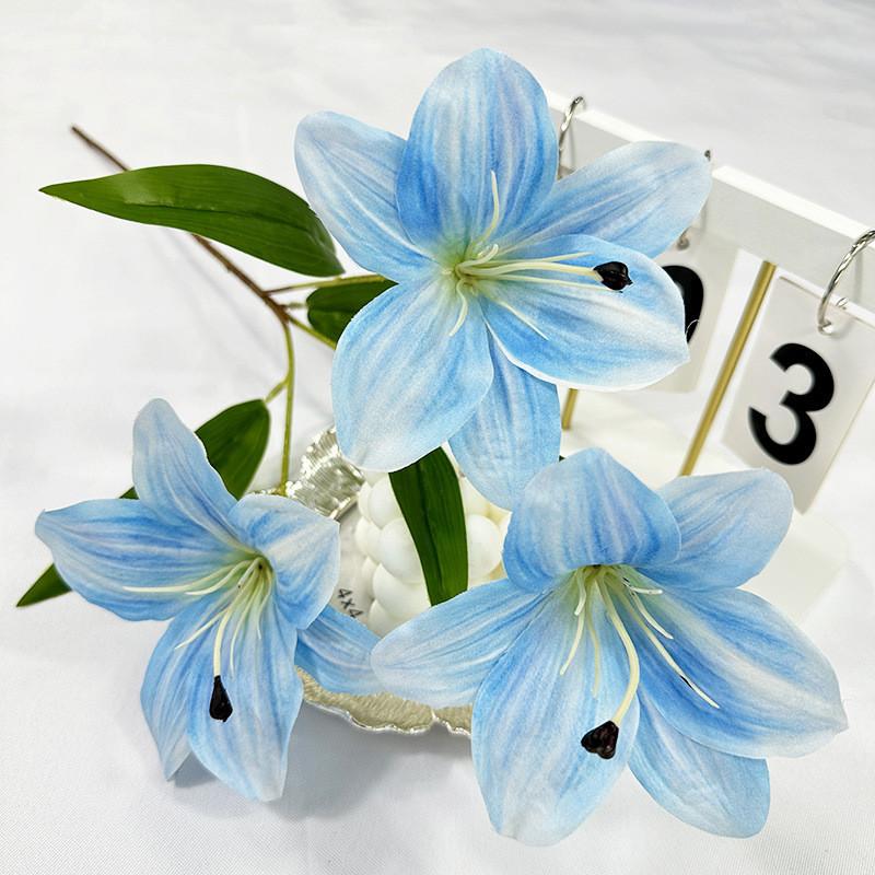 Lilium Plant Simulated Spp Wedding Hotel Restaurant Desktop Props Decoration