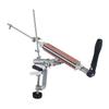 Knife Sharpener with 6 Whetstones 360 Degrees  Flipping Angle Adjustable Design Stainless Steel Knife