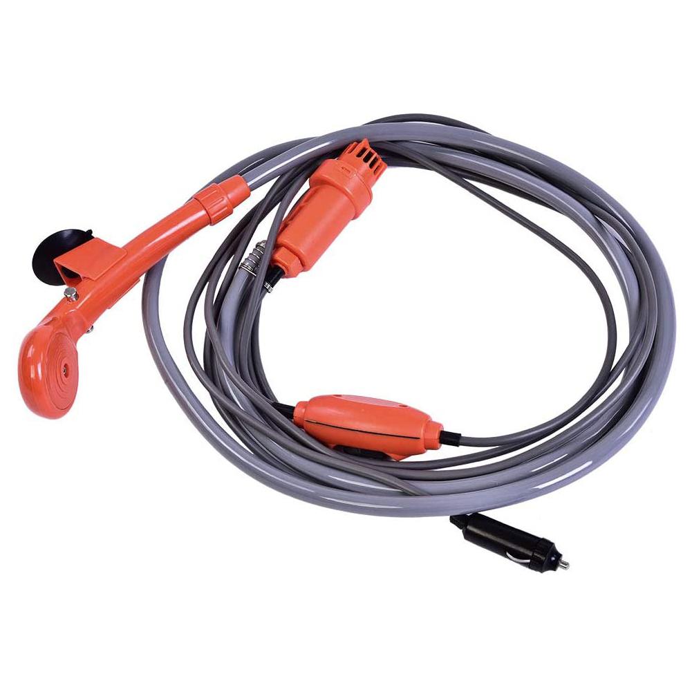 12 В автомобильный штекер, портативный автомобильный душевой комплект для кемпинга и путешествий