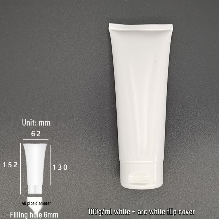 100ml Pearl White Frosted Skin Care Cosmetic Sub-Bottle Packaging