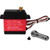 DS3120MG 20KG Digital Servo | Waterproof Aluminum Shell | 180° Control Angle | High Torque for RC Cars | Red, Metal