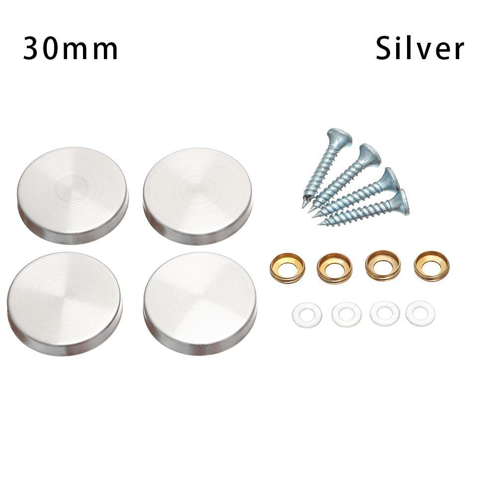 Hardware Decoration Screw Covers Mirror Fasteners Screws Decorative Cap Mirror Fixing Nails