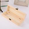 Retro Wooden Pencilcase Desktop Wooden Storage Box Jewelry Box Wooden Box  Home Supply