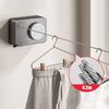 4.2M Retractable Clothesline Wall-mounted Indoor Outdoor Wash Clothes Hanger Laundry Drying Line Balcony Invisible Drying Lines