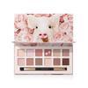 PERFECT DIARY Animal Eyeshadow Palette, Popular Eye Makeup, Gift, Highly Pigmented & Highly Adhesive, Makeup Palette (1.2g X 12 Shades) (Rose Pink)