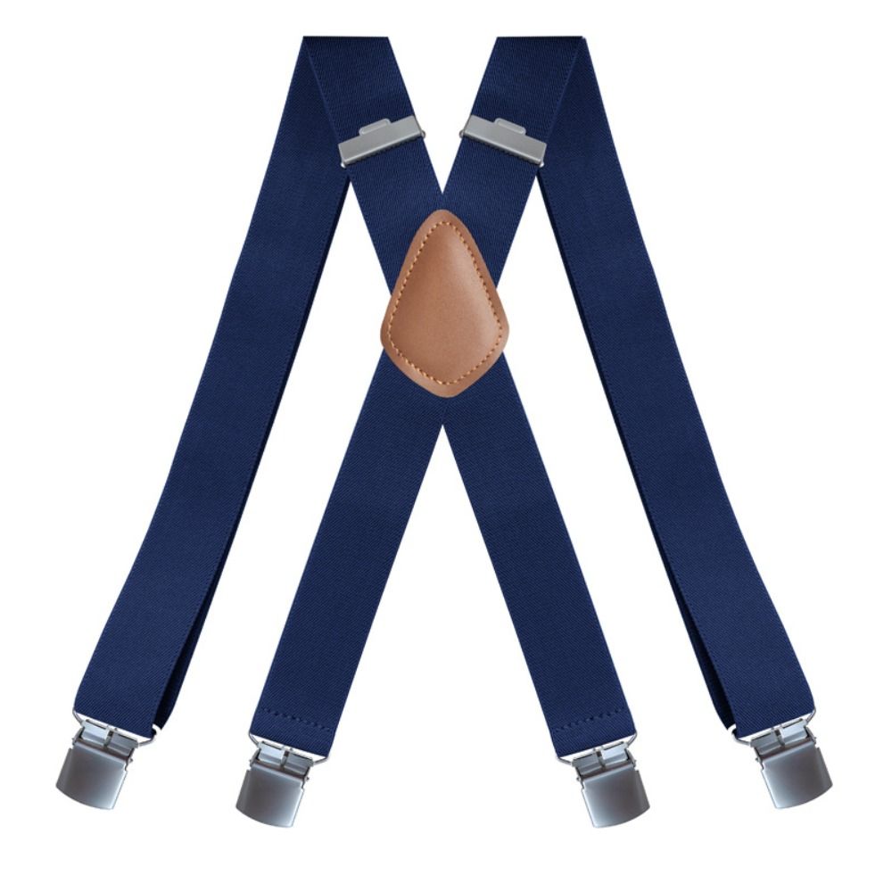 3.5cm Wide Men's Suspenders Adjustable Trouser Straps Belt Casual Braces Suspenders Work Outdoor
