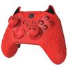 PlayVital Cute Demon Silicone Cover for Xbox Elite Wireless Controller Series Includes Thumb Grip Caps 2, (Red)