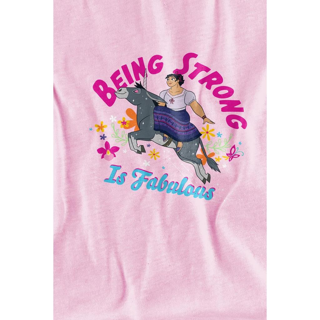 Encanto Childrens/Kids Bring Strong Is Fabulous Luisa T-Shirt