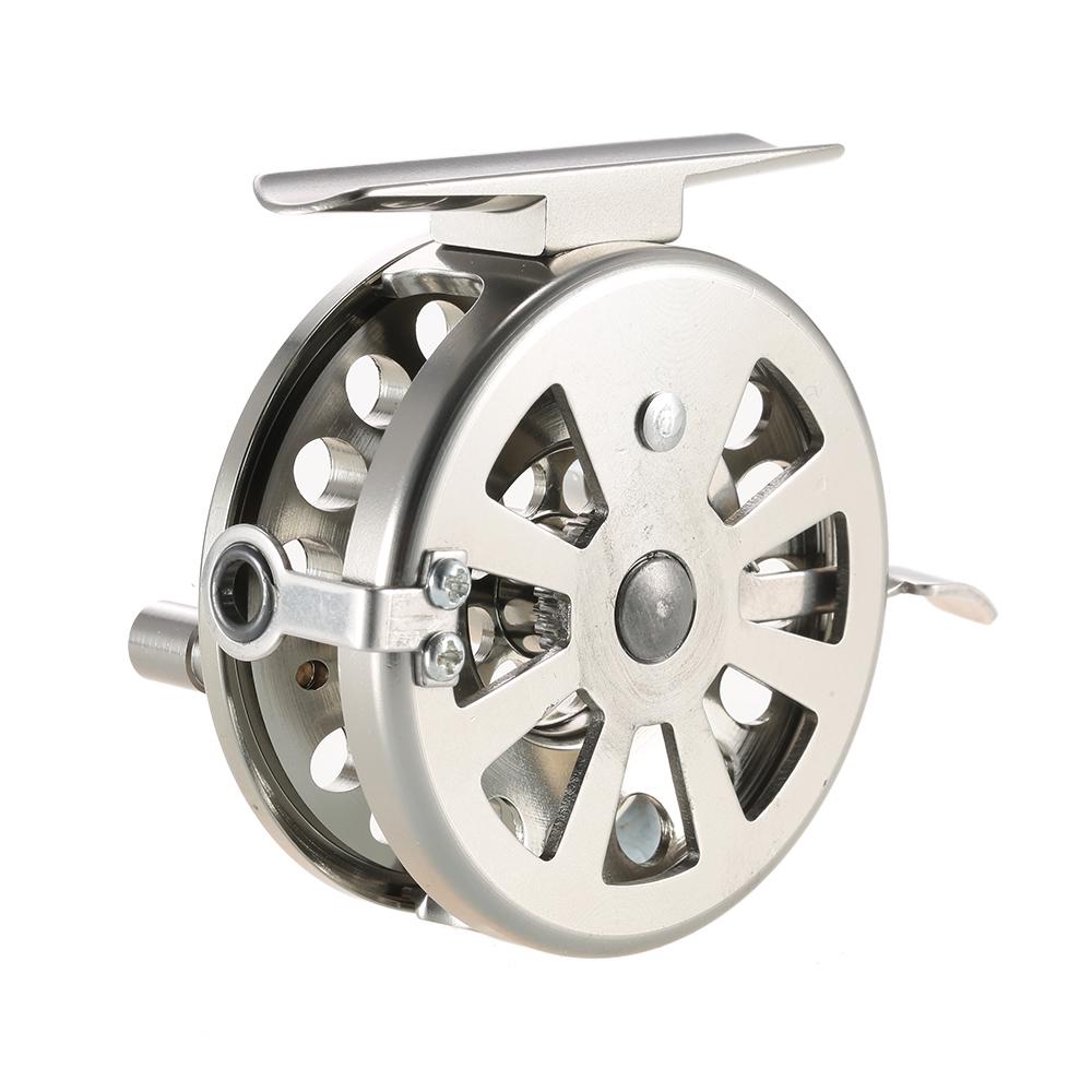 Fly Fishing Reel Right Handed Aluminum Alloy Smooth Easy To ControlIce Fishing Reels Fly Reels Fishing Accessories