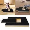 Dog Nail Scratch Board with Reward Box Indoor Dog Cat Scratching Pad for Nail Grinding Safe Dog Grooming Scratcher Pad
