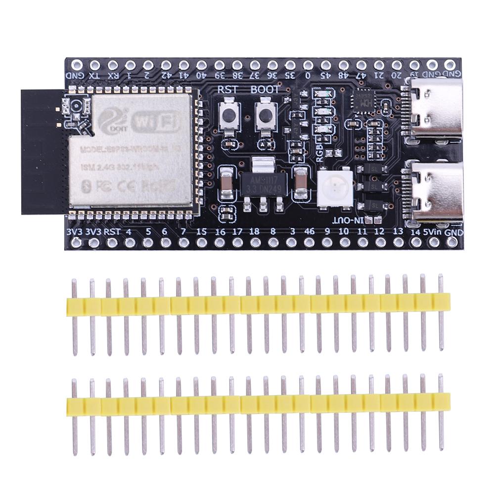 ESP32-S3 N16R8 N8R2 Двойная плата расширения Type-C WiFi 2.4G WiFi модуль основная плата для Arduino