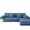 Sofa Cushion Winter Non-Slip Thickened Corduroy Sofa Cover Full Cover Household Modern Living Room Four Seasons Universal