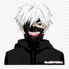 Transparent Background Kaneki Ken Kaneki Tokyo Ghoul Iron On Patches For Clothing Applique Stickers On Clothes Heat-Sensitive Custom Patch