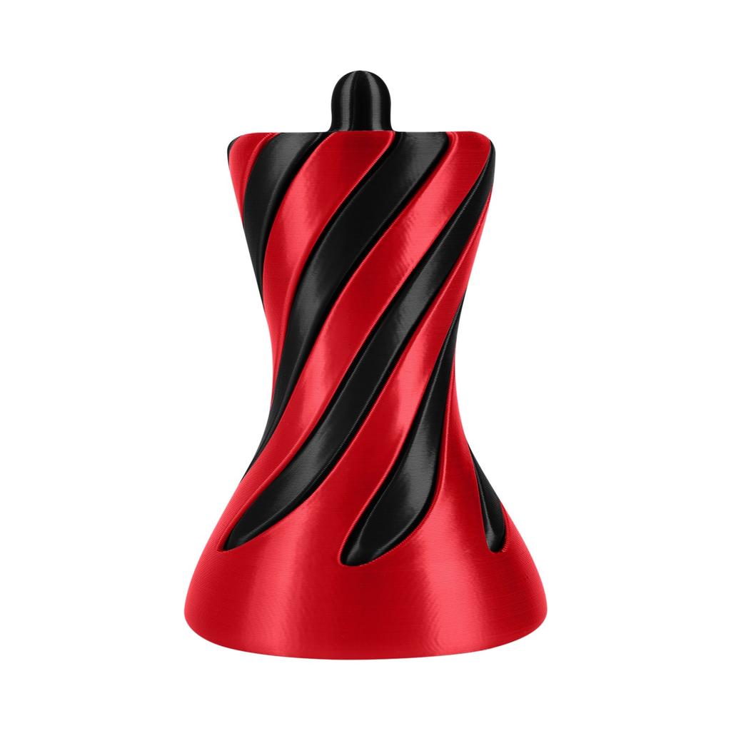 3d Printed Decompression Toy Spinning Spiral Penetrating Sculpture For Stress And Anxiety Relief