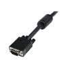 10m Coaxial VGA Cable - HD15 To HD15 - M/M - 10m Coaxial VGA Cable for High Resolution Display In Black - M/M - MXTMMHQ10M