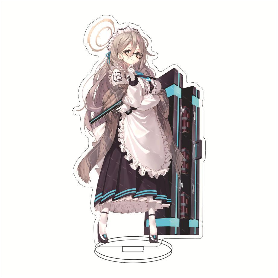 Blue Archive Millennium Science School Acrylic Stand Hayase Yuka Ushio Noa Anime Acrylic Figure Standing Model Cosplay