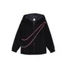 New Dragon New Year's Collection SPORTSWEAR Velvet Feel Coat Women's Black FZ6536-010