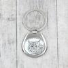 Selkirk Rex Cat Longhaired - Keychain with a Cat, Keychain with a Print, Personalized Pendant from the Art-Dog Brand