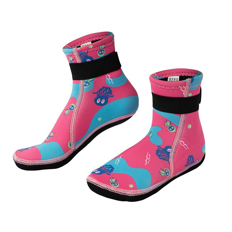 3MM Kids' Non-slip Beach Socks: Warm Diving Protection for Winter Swimming and Snorkeling