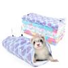 Hamster Tunnel Hammock Warm Sugar Glider Bed for Small Animal Ferret Squirrel Swing Nest Plush Tunnel Guinea Pig Accessories