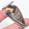 Natural Septerian Stone Gemstone 925 Sterling Silver Jewelry Pendant 2.40" N5b00
