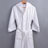 Pure Cotton Couple's Hooded Terry Bathrobe - Winter Thickened Pajamas for Men and Women