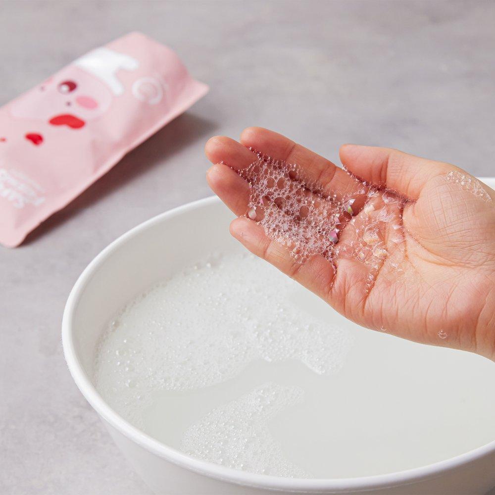 SAFE FRIENDS Kakao Hand Soap Little Peach Bubble Refill 400ml