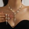 High-end Three-piece Necklace and Earrings Set For Women