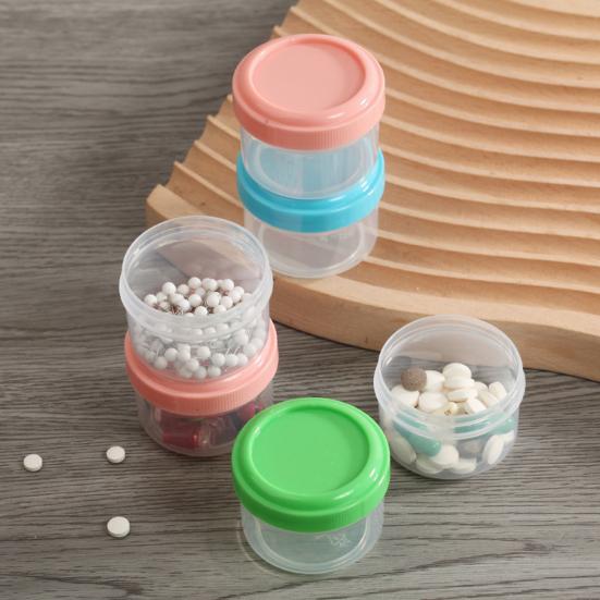 1/4/6Pcs Snack Containers Small Food Storage Cups with Lids BPA Free Reusable Sauce Condiments Salad Containers