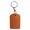 PU Leather Card Holder Keychain Key Ring Door Lock Access Tags ID Card Case Keychain Access Card Bag Key Tag Ring
