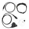U94 PTT Headset System 7.1mm Plug Telescopic 2 Way Radio Earpiece with Adapter for PD‑780 PD‑785