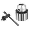 0.513mm B16 Heavy Duty Drill Chuck with Key for Lathe Bench Drill