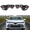 2x Front Bumper Retainer Bracket For 18-21 Toyota Camry 52535-06210, 52536-06210