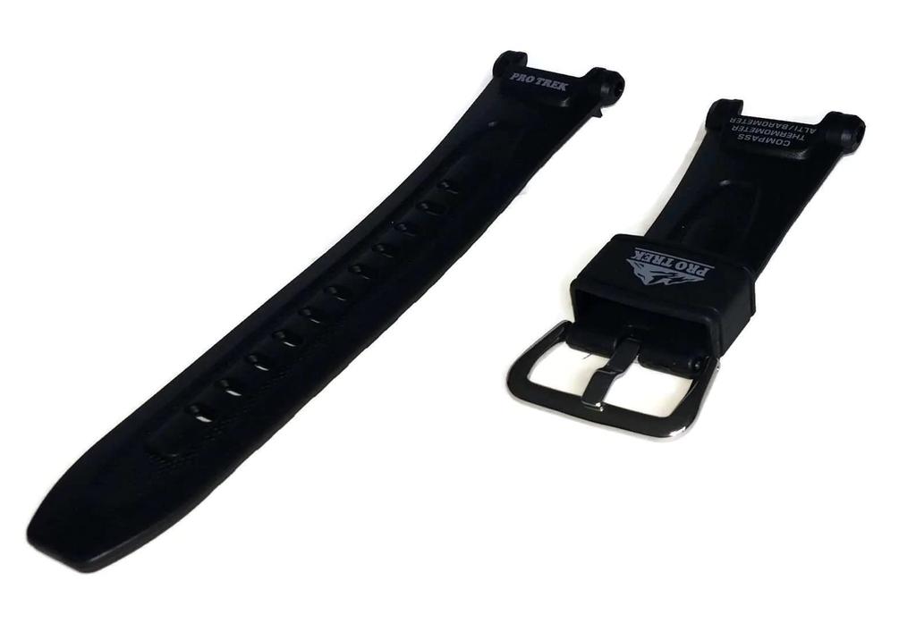 Casio CASIO PROTREK Genuine Replacement Band Belt Urethane Black Black 10036568