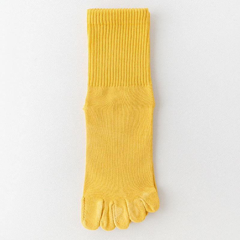3Pairs/Lot Five Finger Socks Women Cotton Toe Socks Autumn Spring Middle Tube Sports Socks With Separate Fingers