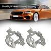 H7 HID Headlight Bulb Holder Clip Adapter for For Mercedes Sliver Pack of 2
