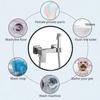Brass Shower Tap Bidet Faucet Washer Mixer Muslim Shower Ducha Higienica Cold & Hot Water Mixer Crane Square Shower Spray