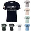 Men's Independence Day Printed T-Shirt Men's Loose Casual Short Sleeve Top